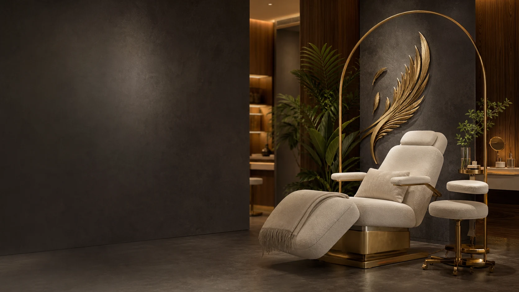 Beauty lounge atmosferi